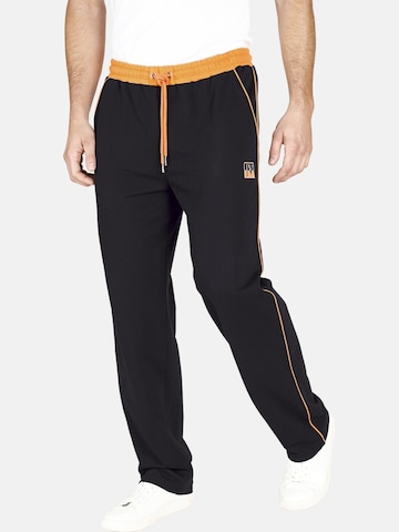 Jan Vanderstorm Regular Pants 'Rentius' in Black: front