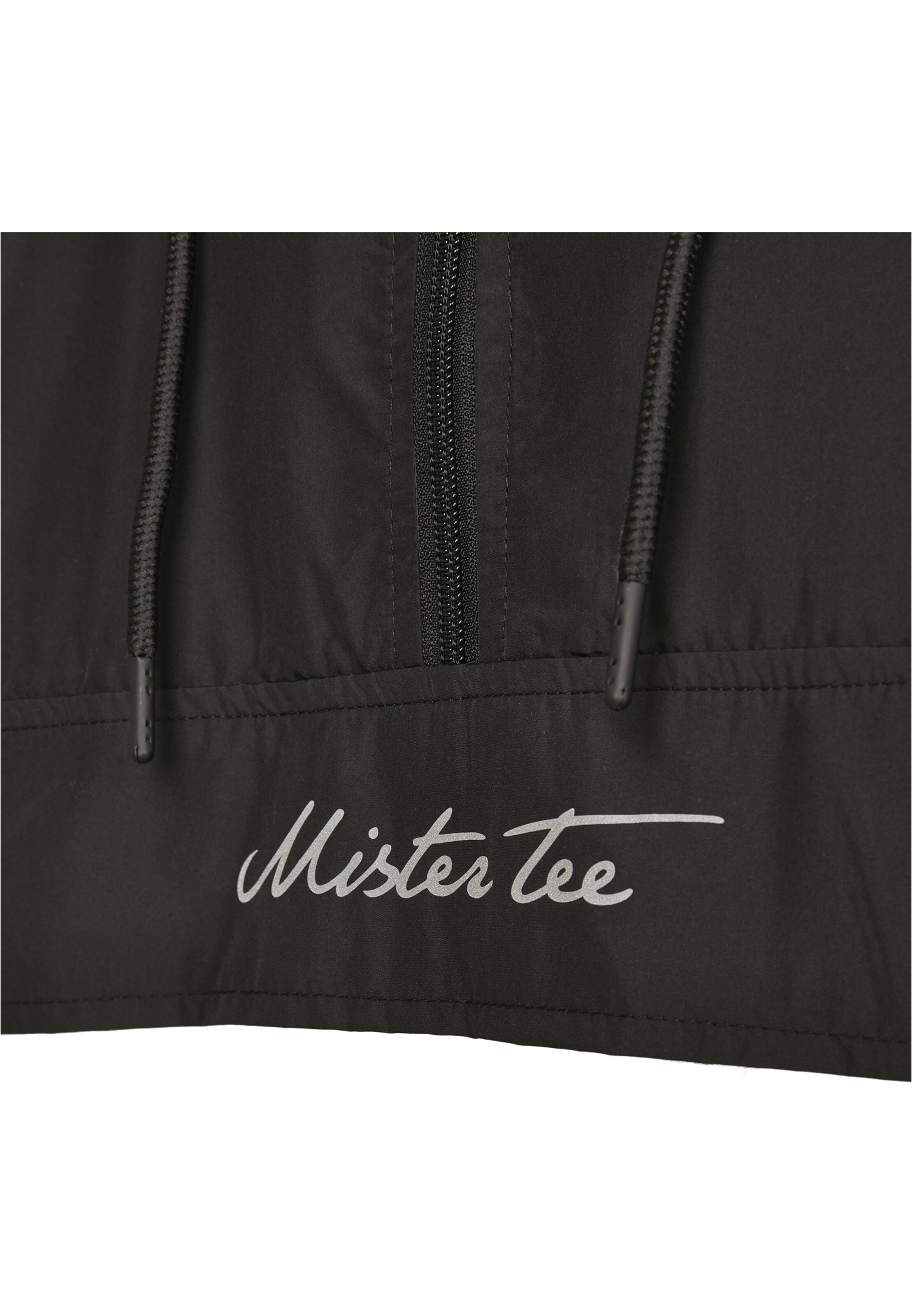 Mister Tee Jacke in Schwarz: Vorderseite