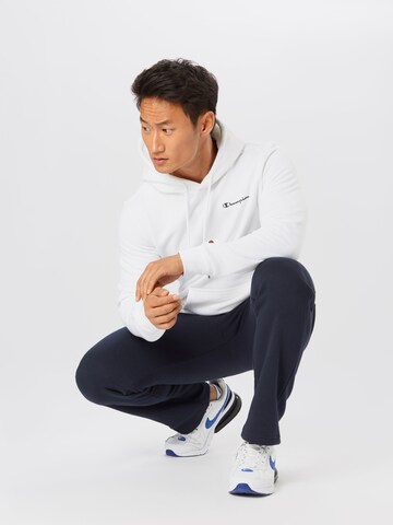 Champion Authentic Athletic Apparel Rovný strih Mikina - Biela