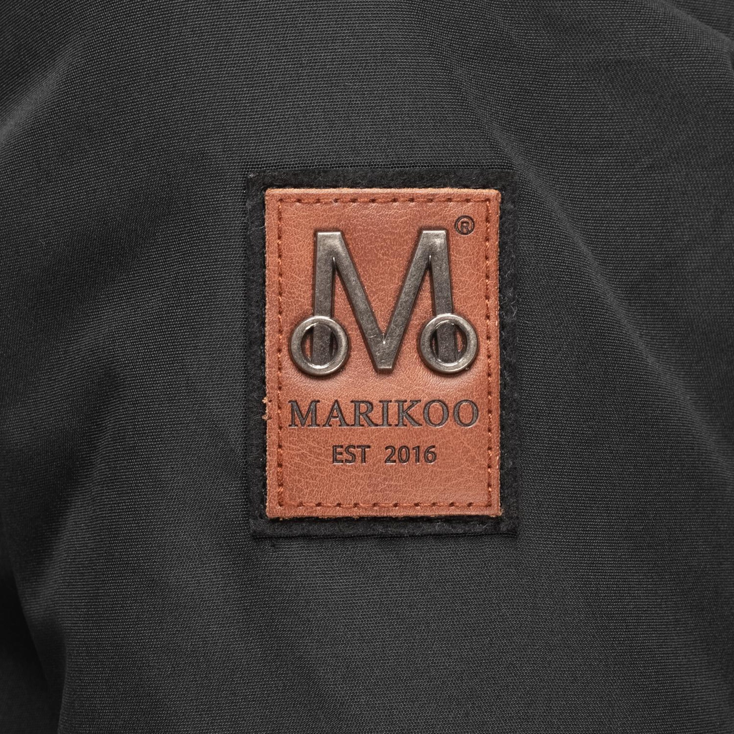 MARIKOO Vinterparkas 'Kamii' i svart