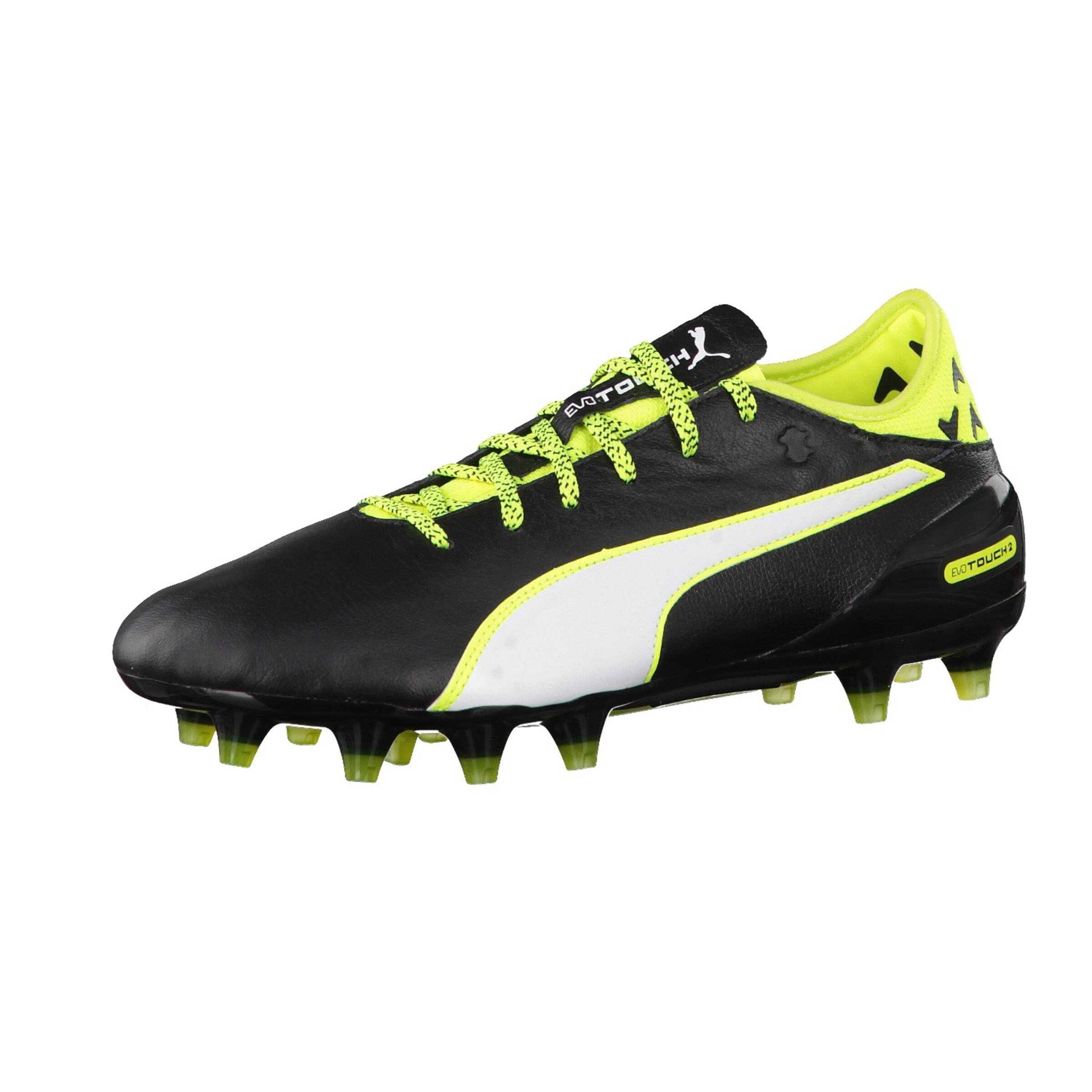 PUMA Fussballschuhe 'evoTOUCH 2 FG 103693-01' in Schwarz: Vorderseite