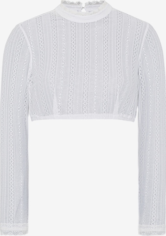 SPIETH & WENSKY Traditional Blouse in White: front