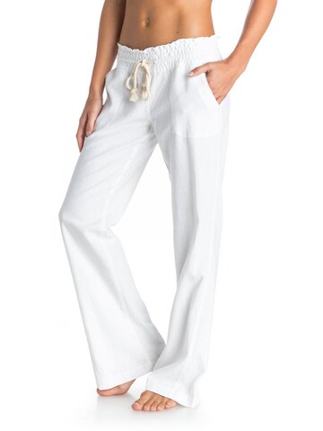 ROXY Loose fit Trousers 'Oceanside' in White