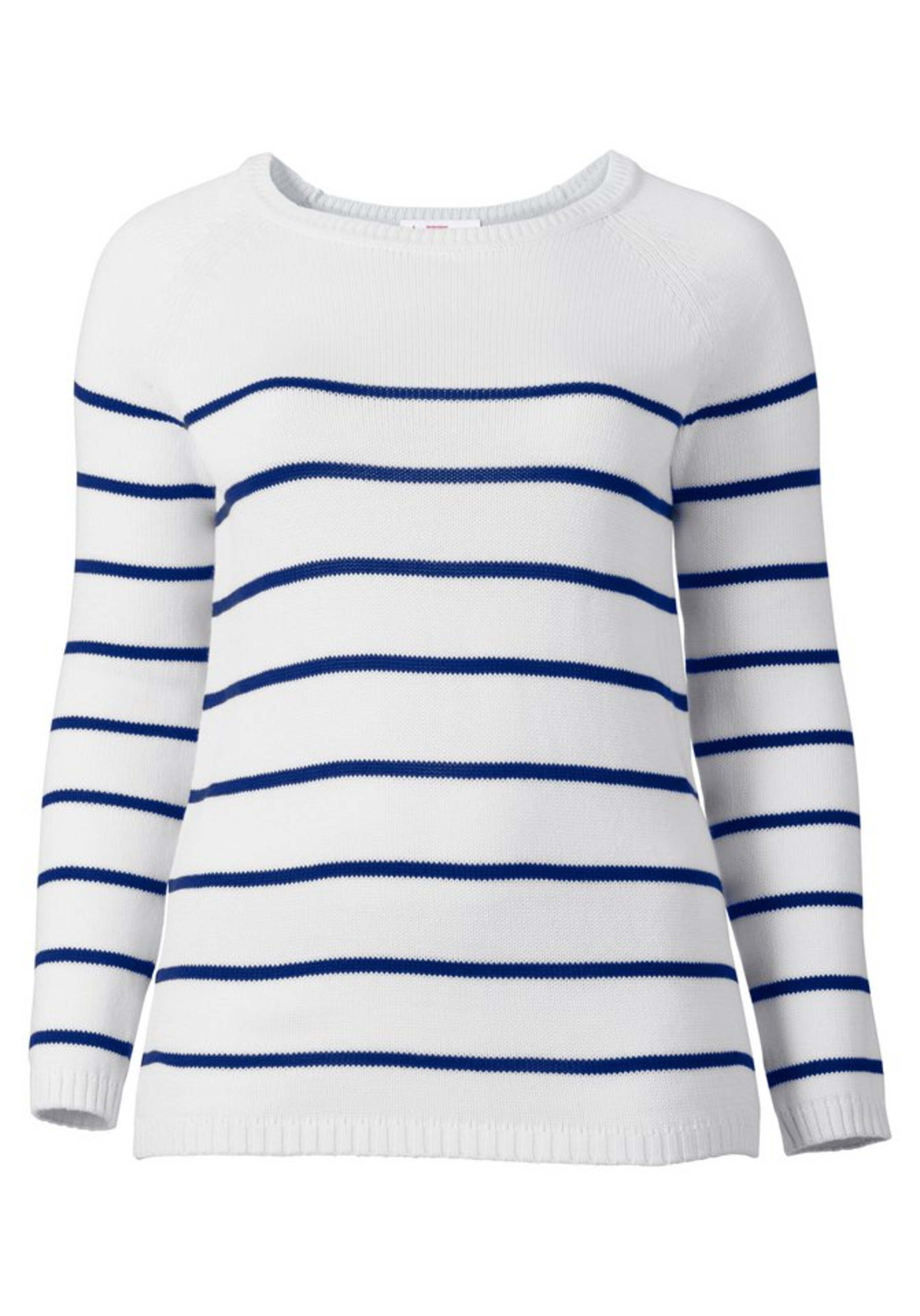 SHEEGO - Rundhalspullover in marine