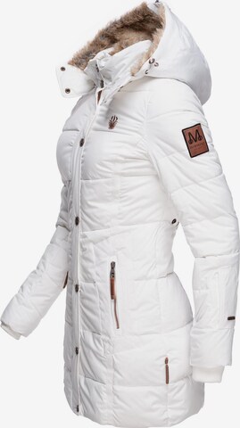 MARIKOO Зимно палто в бяло