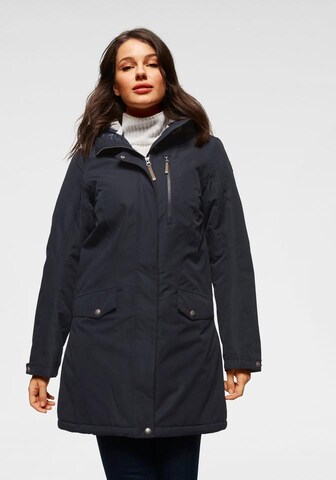 ICEPEAK Winterparka 'Adona' in Blauw: voorkant