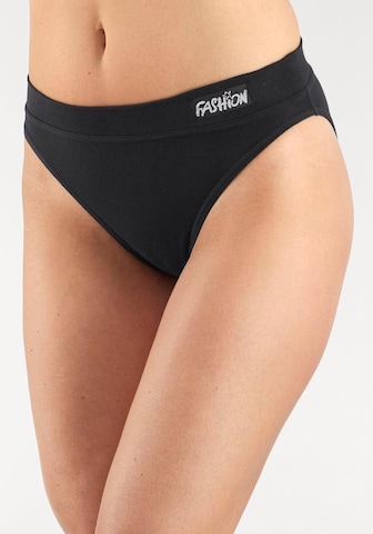 GO IN Panty in Black: front