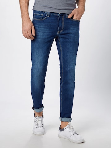 BRAX Slimfit Jeans 'Chris' in Blauw: voorkant