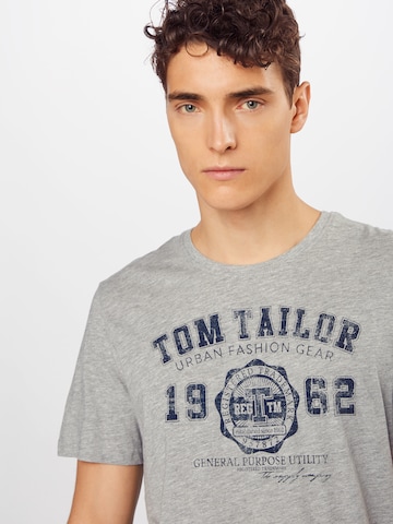 Coupe regular T-Shirt TOM TAILOR en bleu