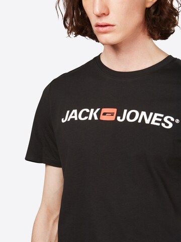 Maglietta 'Essentials' di JACK & JONES in nero