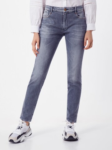 Le Temps Des Cerises Regular Jeans in Grijs: voorkant