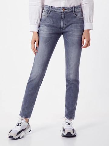 Le Temps Des Cerises Regular Jeans in Grey: front