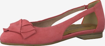 TAMARIS Ballet Flats in Pink: front