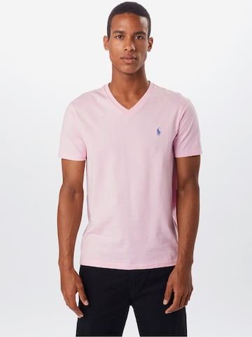 Polo Ralph Lauren Regular fit Majica | roza barva: sprednja stran