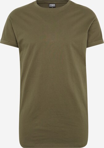 T-Shirt Urban Classics en vert : devant