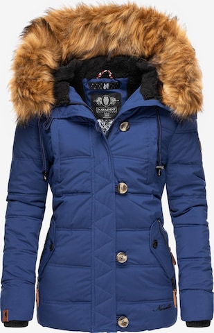 NAVAHOO Winter Jacket 'Zoja' in Blue: front