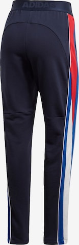 ADIDAS SPORTSWEAR Tapered Workout Pants in Blue