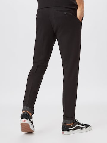 JACK & JONES Slim fit Chino Pants 'JJIMarco JJPhil' in Black