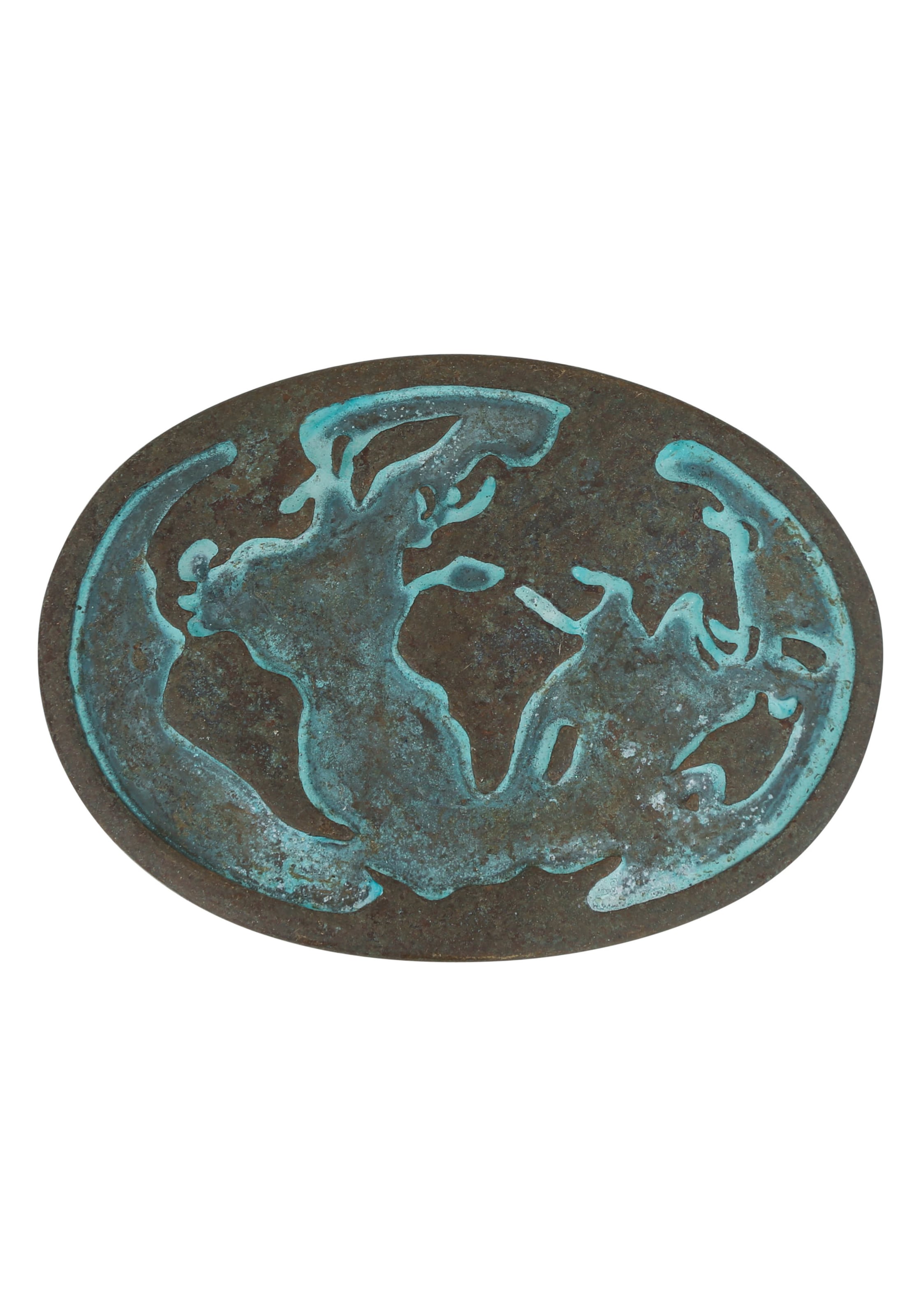 RETTUNGSRING by showroom 019° Belt in Grey: front