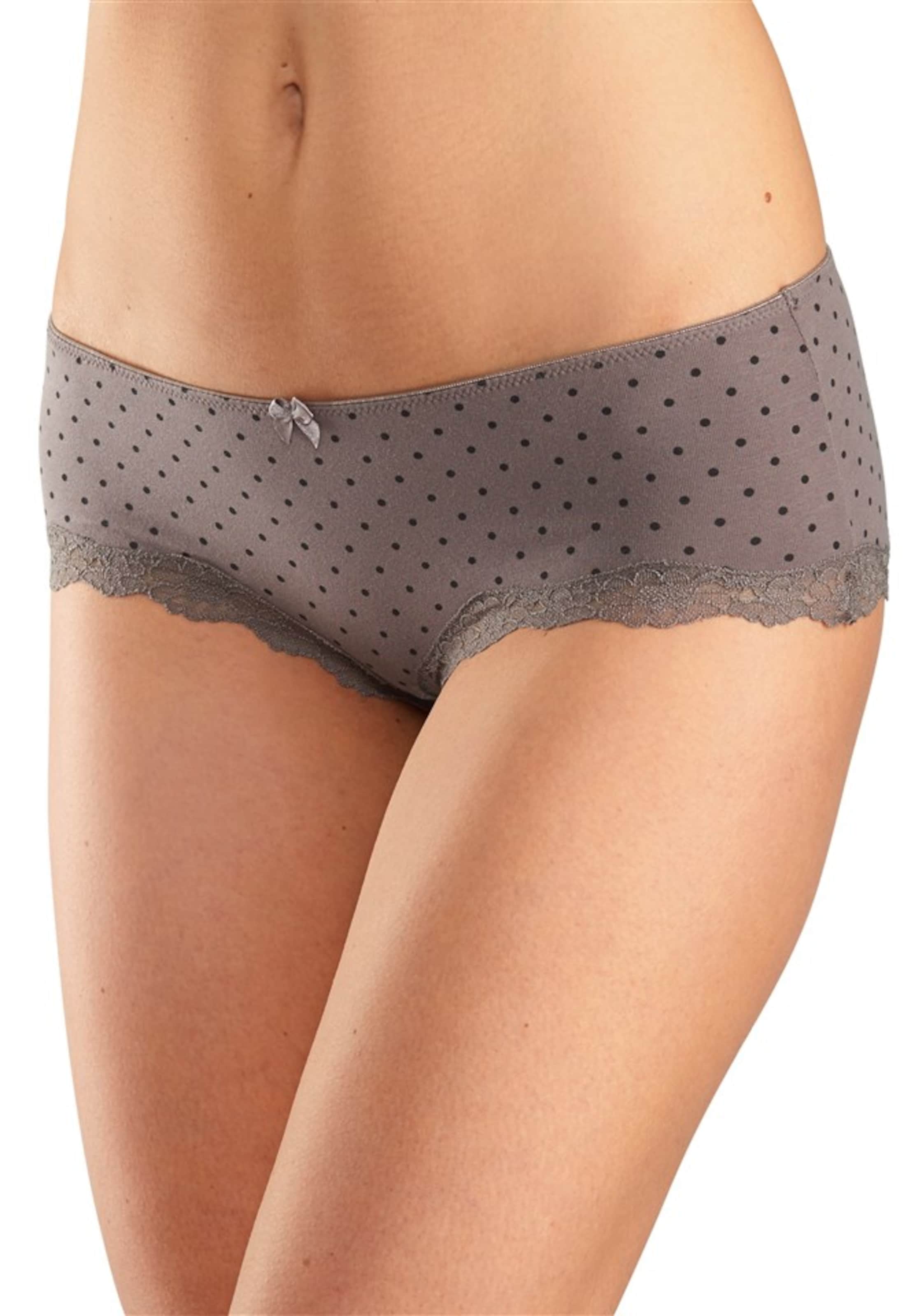 LASCANA Naiste bokserid, värv pruun: eest vaates