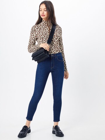 Skinny Jeans 'High Rise' di WRANGLER in blu