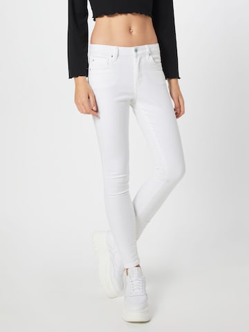 Pepe Jeans Skinny Fit Дънки 'REGENT' в бяло: отпред