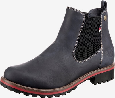 JANE KLAIN Chelsea Boots in taubenblau / schwarz, Produktansicht
