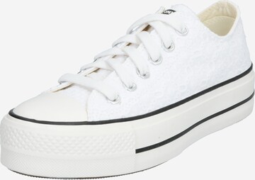 CONVERSE - Sapatilhas baixas em branco: frente