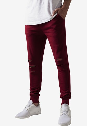 Urban Classics Tapered Hose in Rot: predná strana