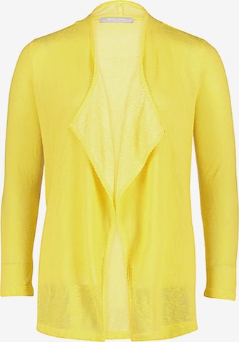 Betty & Co Knit Cardigan in Yellow: front