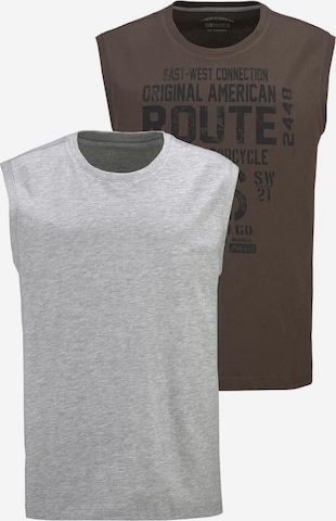 Man's World Shirt in Brown: front