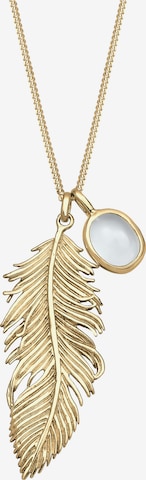ELLI Necklace 'Feder' in Gold