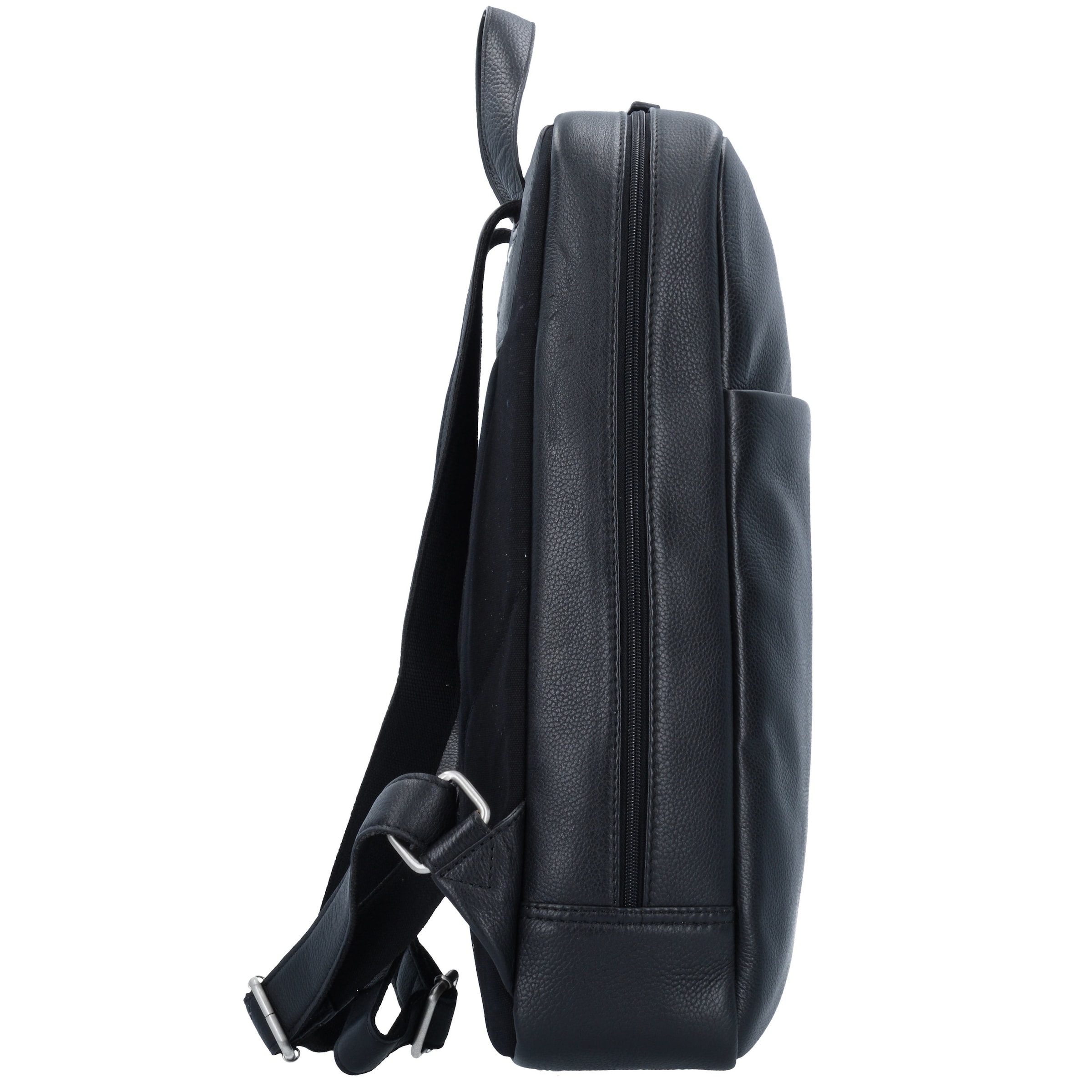 LEONHARD HEYDEN Rucksack 'Berlin' in Schwarz