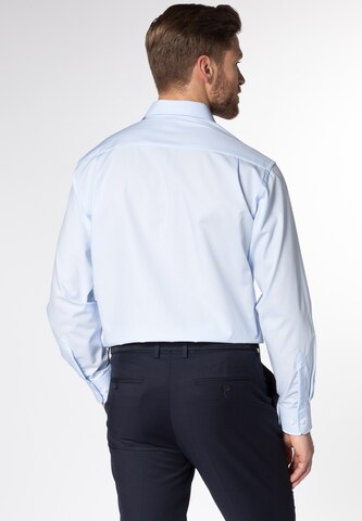 ETERNA Comfort fit Button Up Shirt in Blue