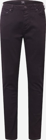 River Island Slimfit Jeans 'Seth Entry' in Zwart: voorkant