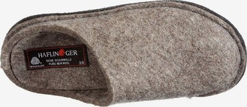 HAFLINGER Slippers in Brown