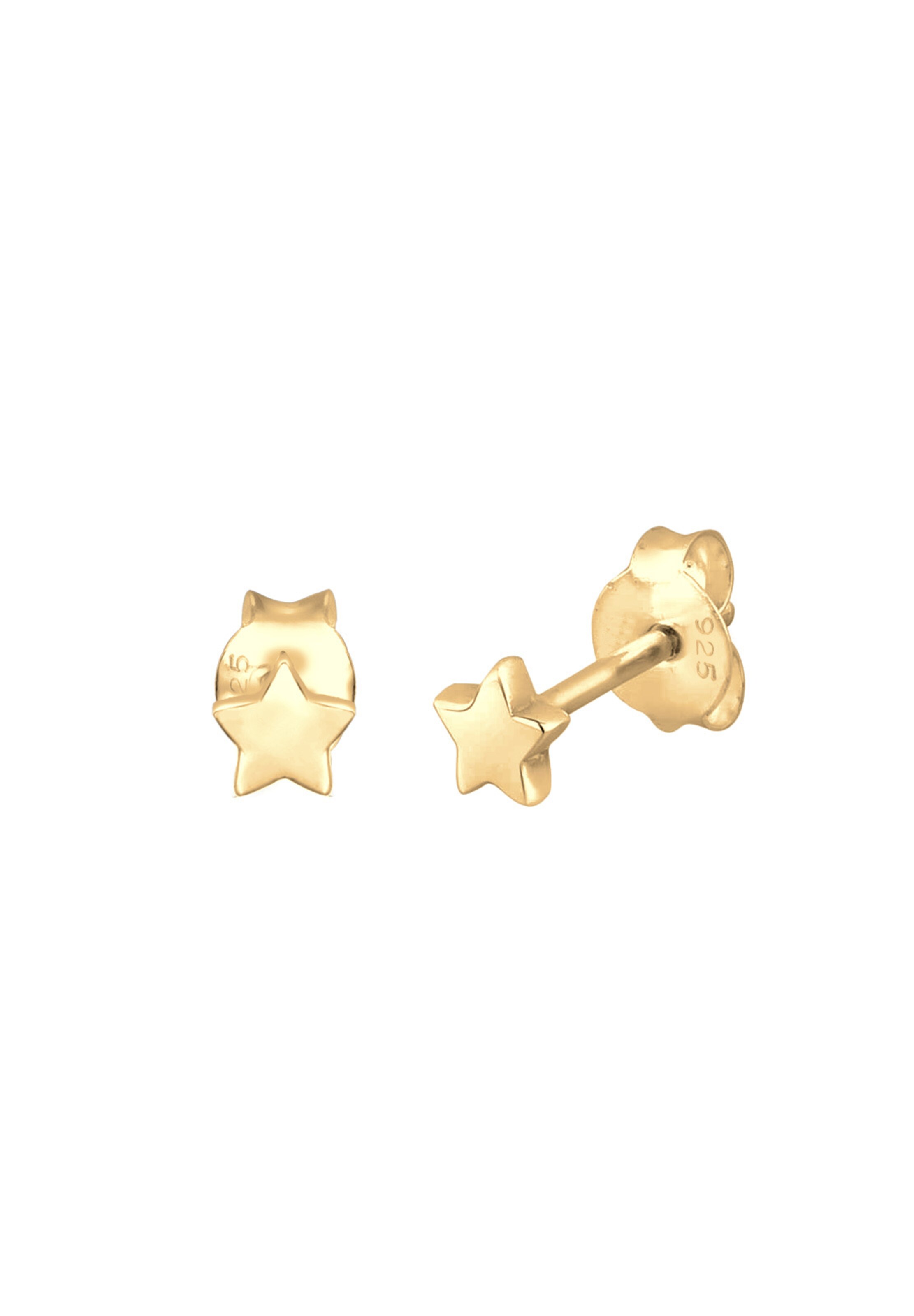 Boucles d'oreilles ELLI en or : devant