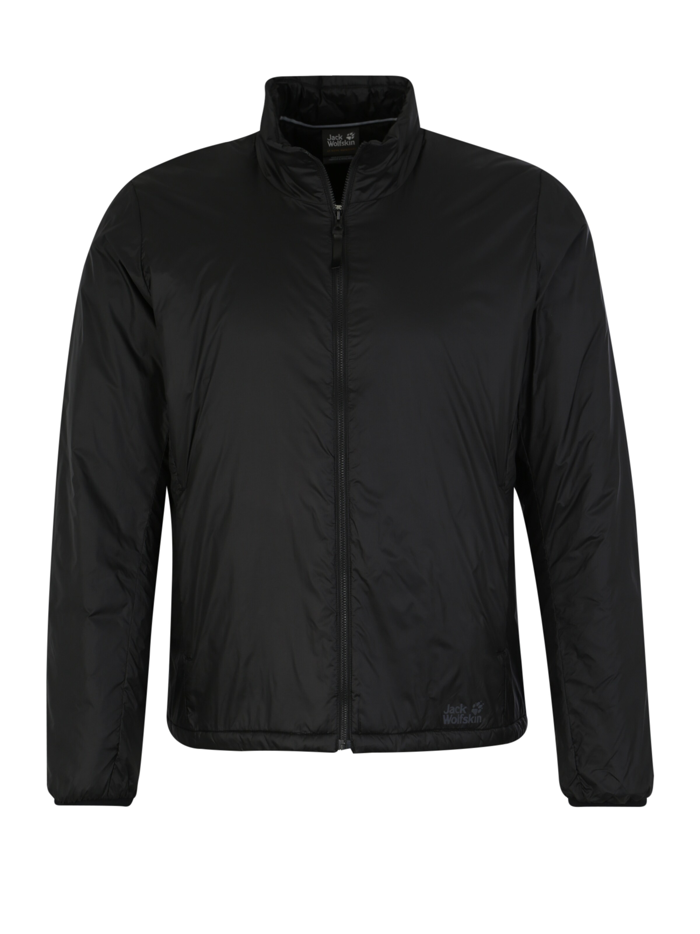 JACK WOLFSKIN - Sport-Jacke 'THERMIC' in schwarz