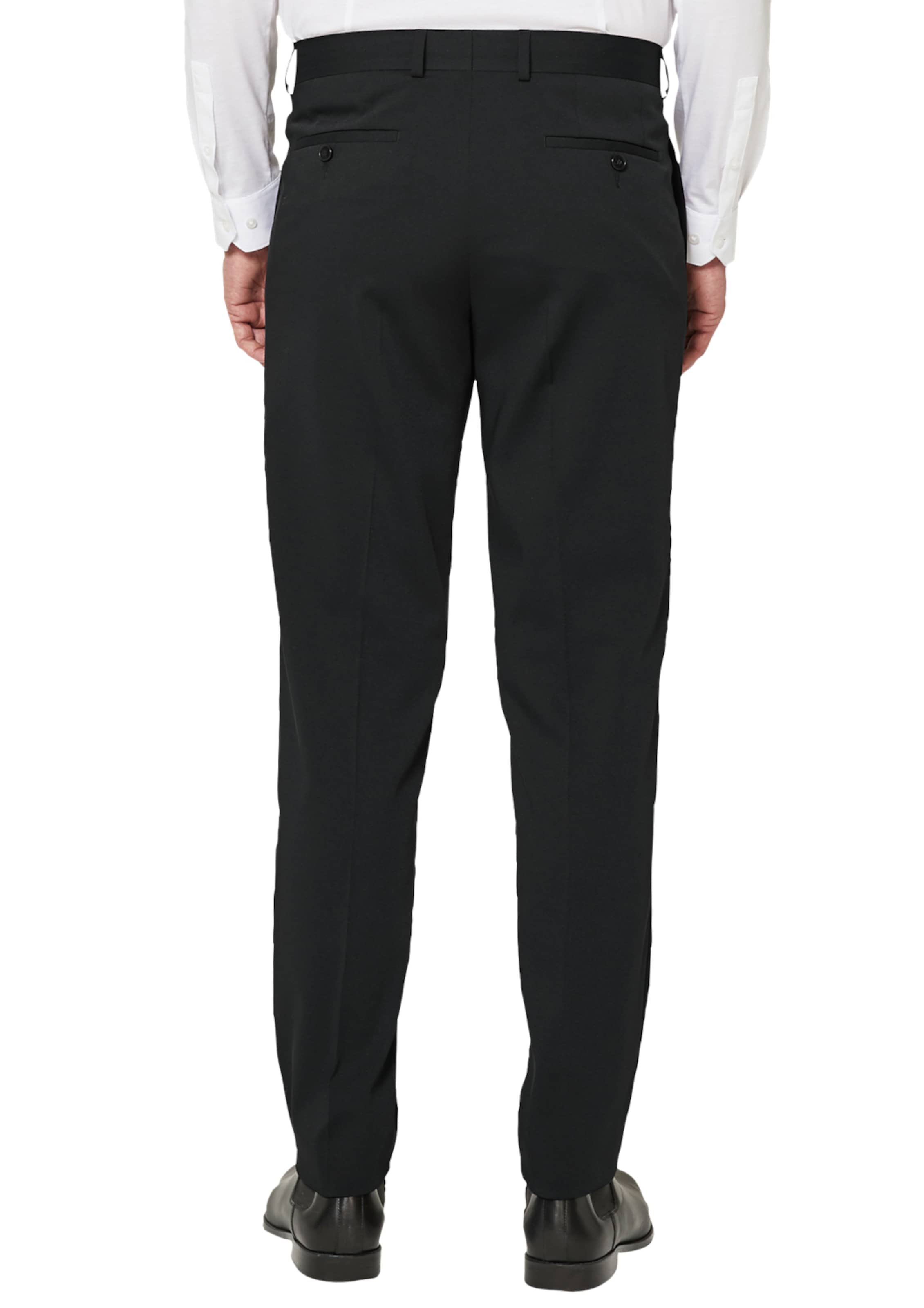 s.Oliver BLACK LABEL Regular Pantalon in Zwart