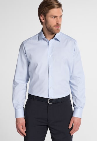 ETERNA Regular fit Button Up Shirt in Blue: front