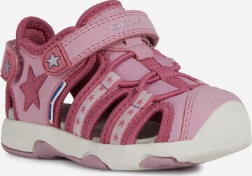 GEOX Kids First-Step Shoes in Pink