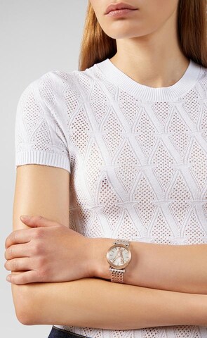 VERSACE Analog watch 'Virtus' in Silver