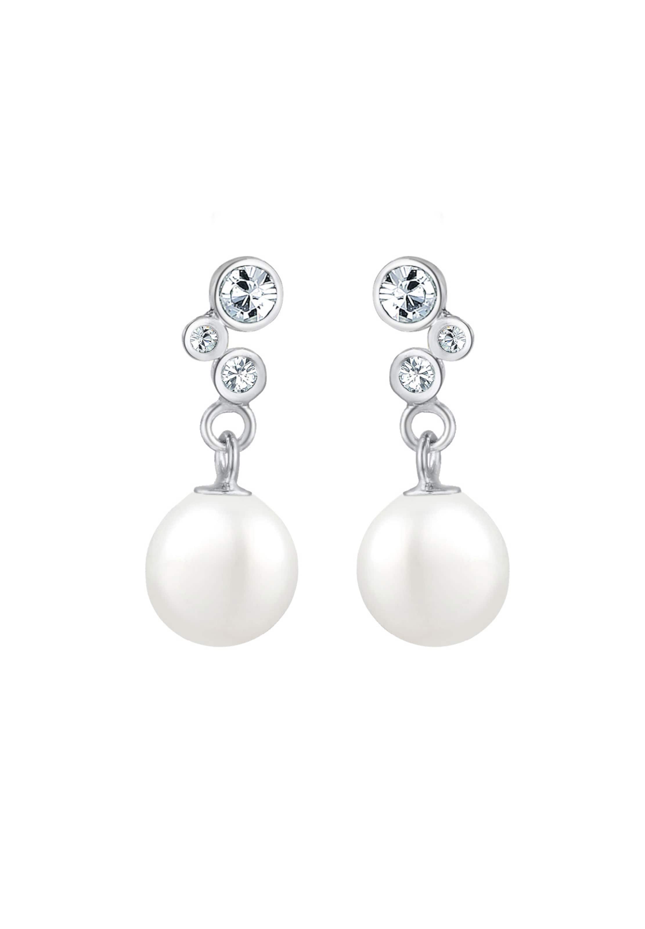 ELLI Ohrringe in Silber: Vorderseite