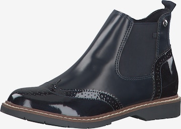 s.Oliver Chelsea boots in Blauw: voorkant