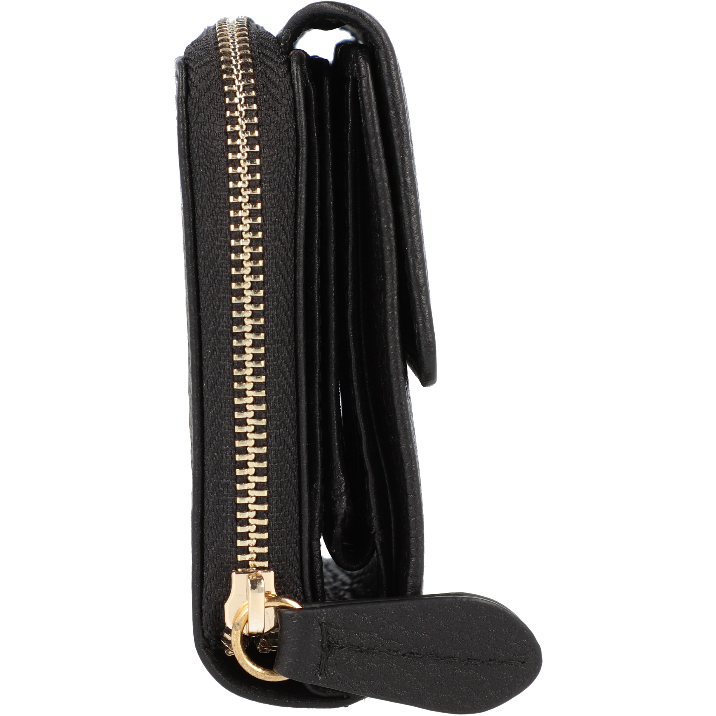 Portamonete 'Asti' di Braun Büffel in nero