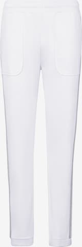 MYBC Tapered Pants in White: front