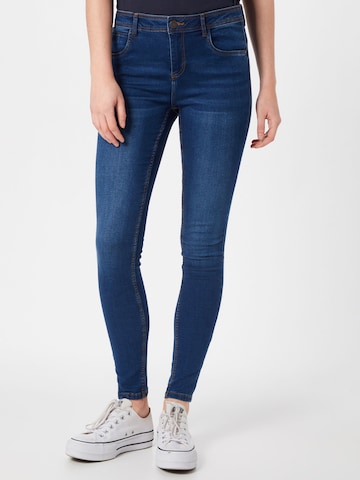 Noisy may Skinny Jeans 'Jen' in Blauw: voorkant