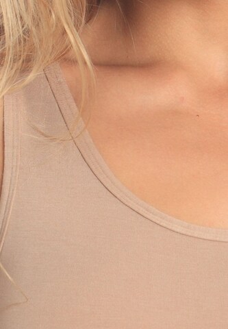 sassa Undershirt 'LOVELY SKIN' in Beige