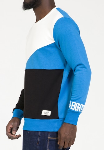 Sweat-shirt PLUS EIGHTEEN en bleu