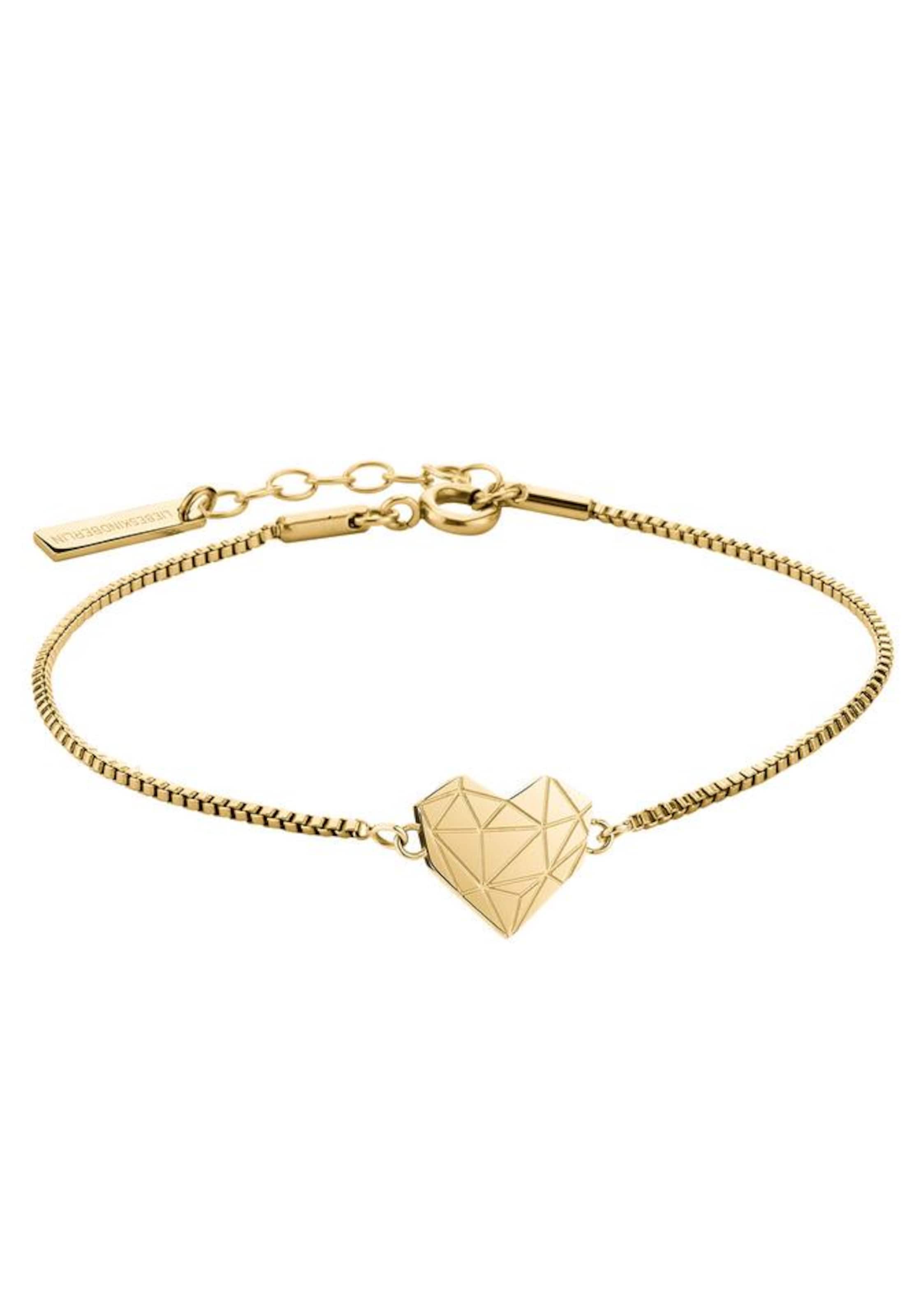 Liebeskind Berlin Bracelet 'Herz' en or, Vue avec produit